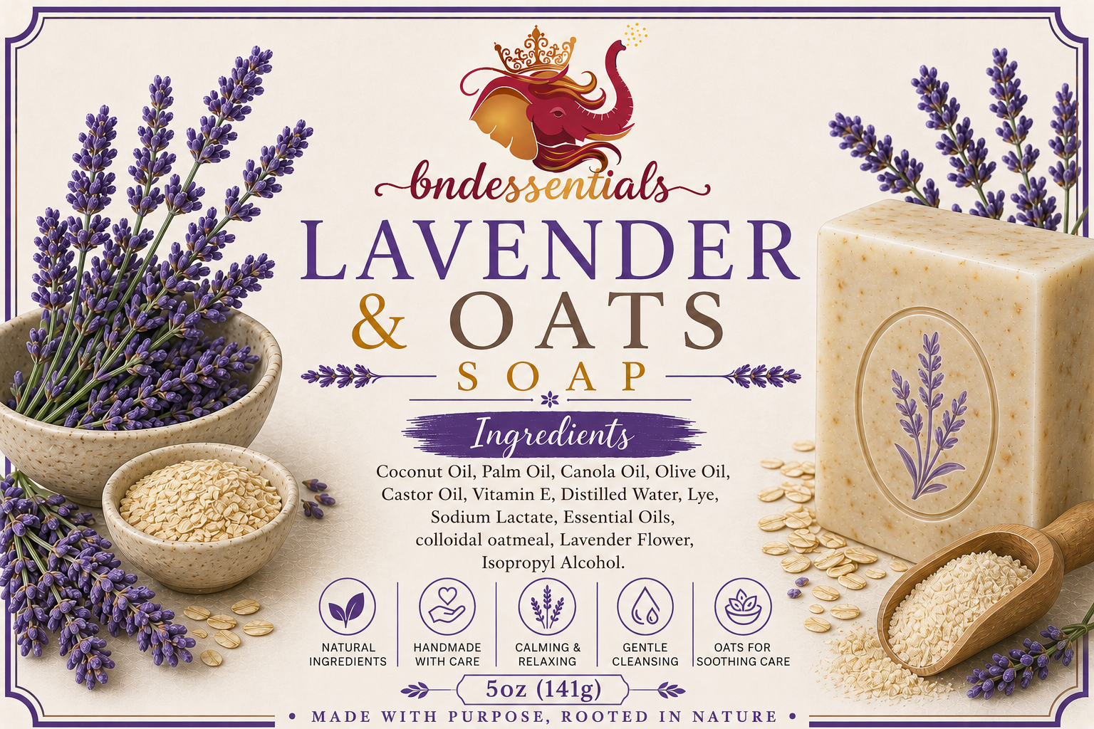 LAVENDER OATS